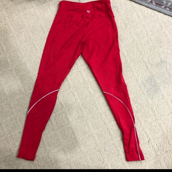 Forever 21 XS Red leggings. - Picture 4 of 4